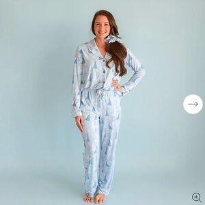 BNWT Posh Peanut Women’s Pajama Set Disney Frozen Elsa size XL